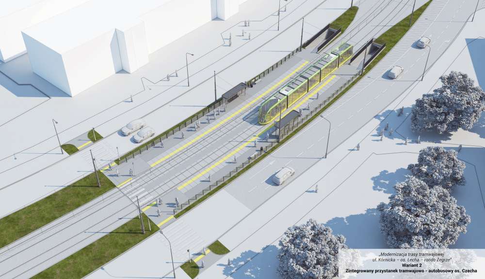 Modernizacja trasy tramwajowej na Ratajach: Sprawdź, które warianty zostaną zrealizowane