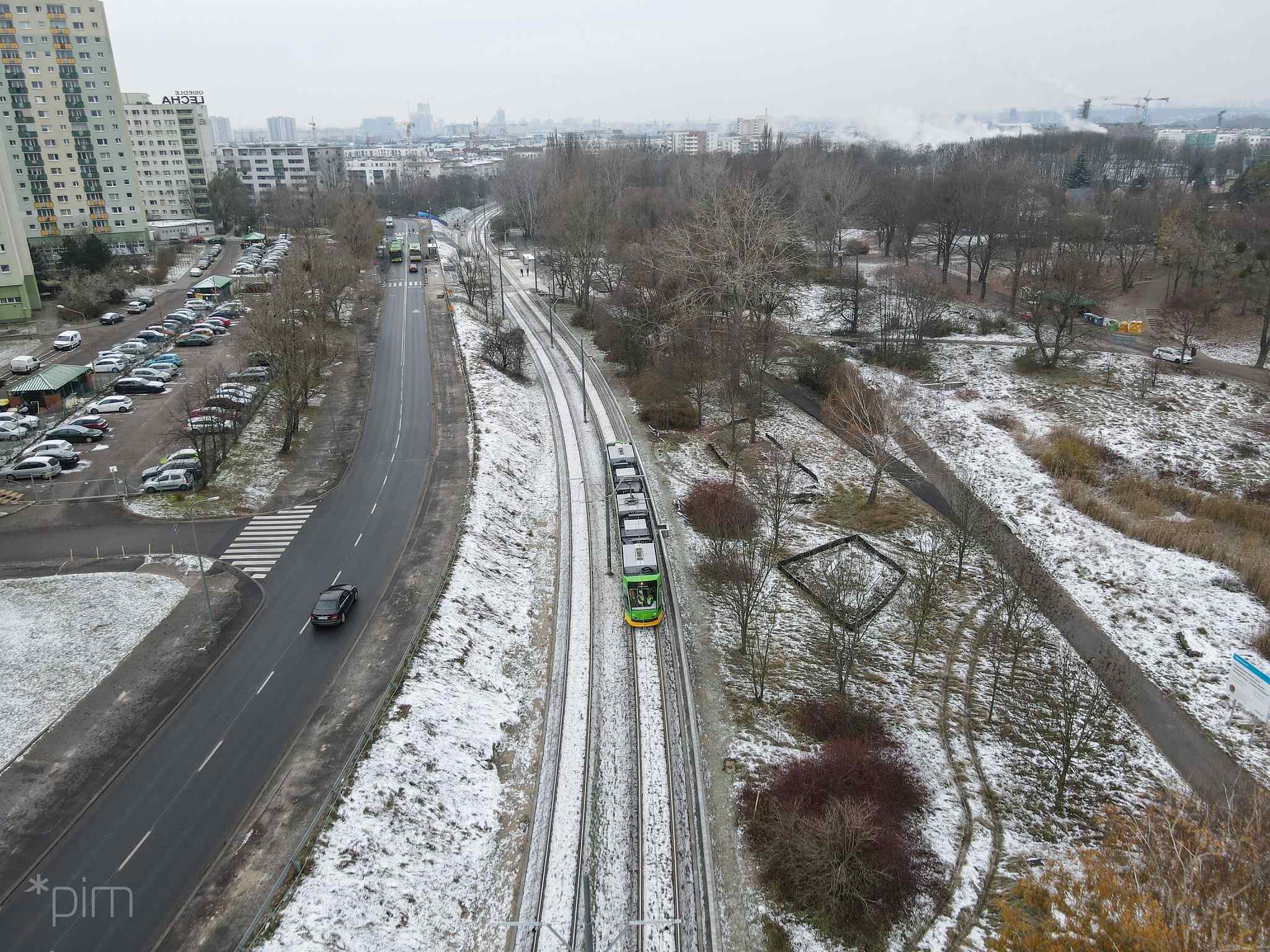 Testy tramwajów na trasie kórnickiej, w grudniu pojadą też przez centrum