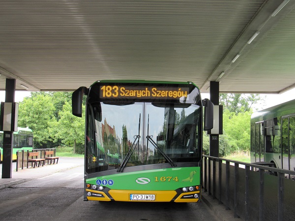 Zmiany na liniach autobusowych 176 i 183 – wzmocnienie dojazdu do centrum z północy Poznania podczas remontu PST