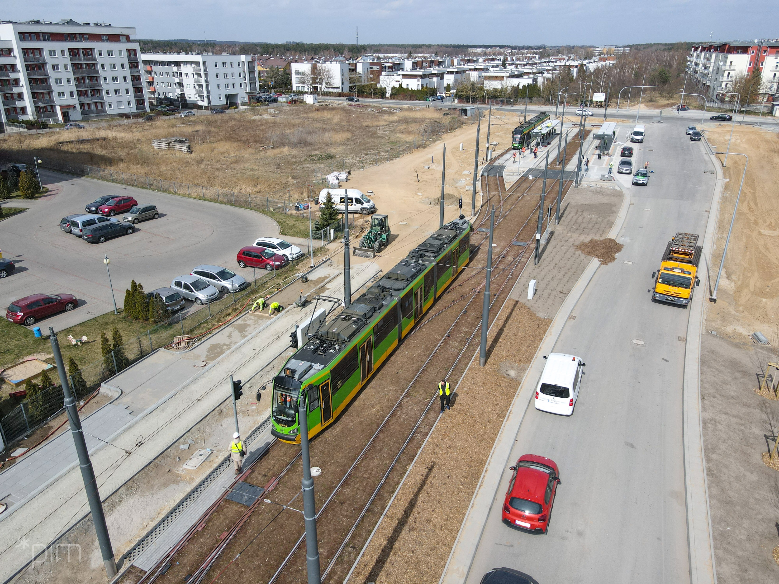 Trasa tramwajowa na Naramowice: od 23 kwietnia tramwajem nr 10 dojedziemy do przystanku Błażeja, w sobotę będą także dodatkowe linie - turystyczna nr 20 i normalna nr 33 