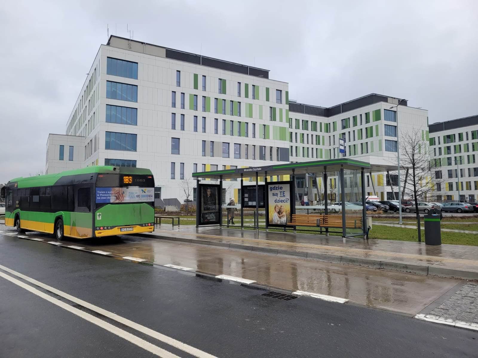 Od 13 lutego pasażerowie chcący dojechać do szpitala dziecięcego na ul. Wrzoska będą mogli skorzystać z drugiej  linii autobusowej – nr 170 