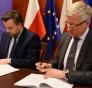 Prezydent podpisał umowę na dofinansowanie tramwaju na Naramowice