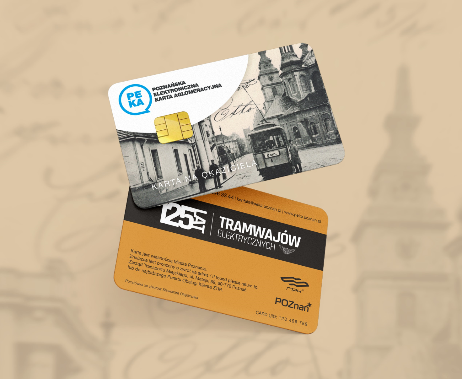 125 lat tramwaju elektrycznego w Poznaniu: od dziś w sprzedaży okolicznościowa karta PEKA, a w niedzielę - parada tramwajów 