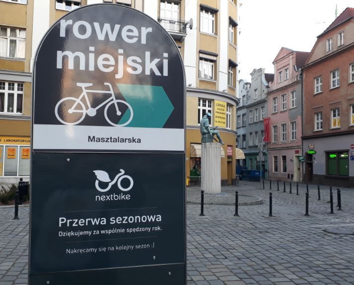 Tegoroczny rekordowy sezon Poznańskiego Roweru Miejskiego zakończy się 30 listopada