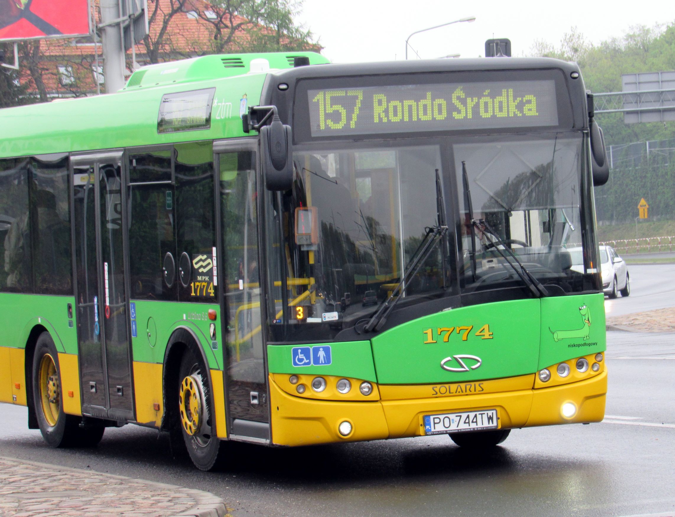 Linia nr 157 – od poniedziałku 21 września zmiana trasy w kierunku pętli autobusowej Mogileńska