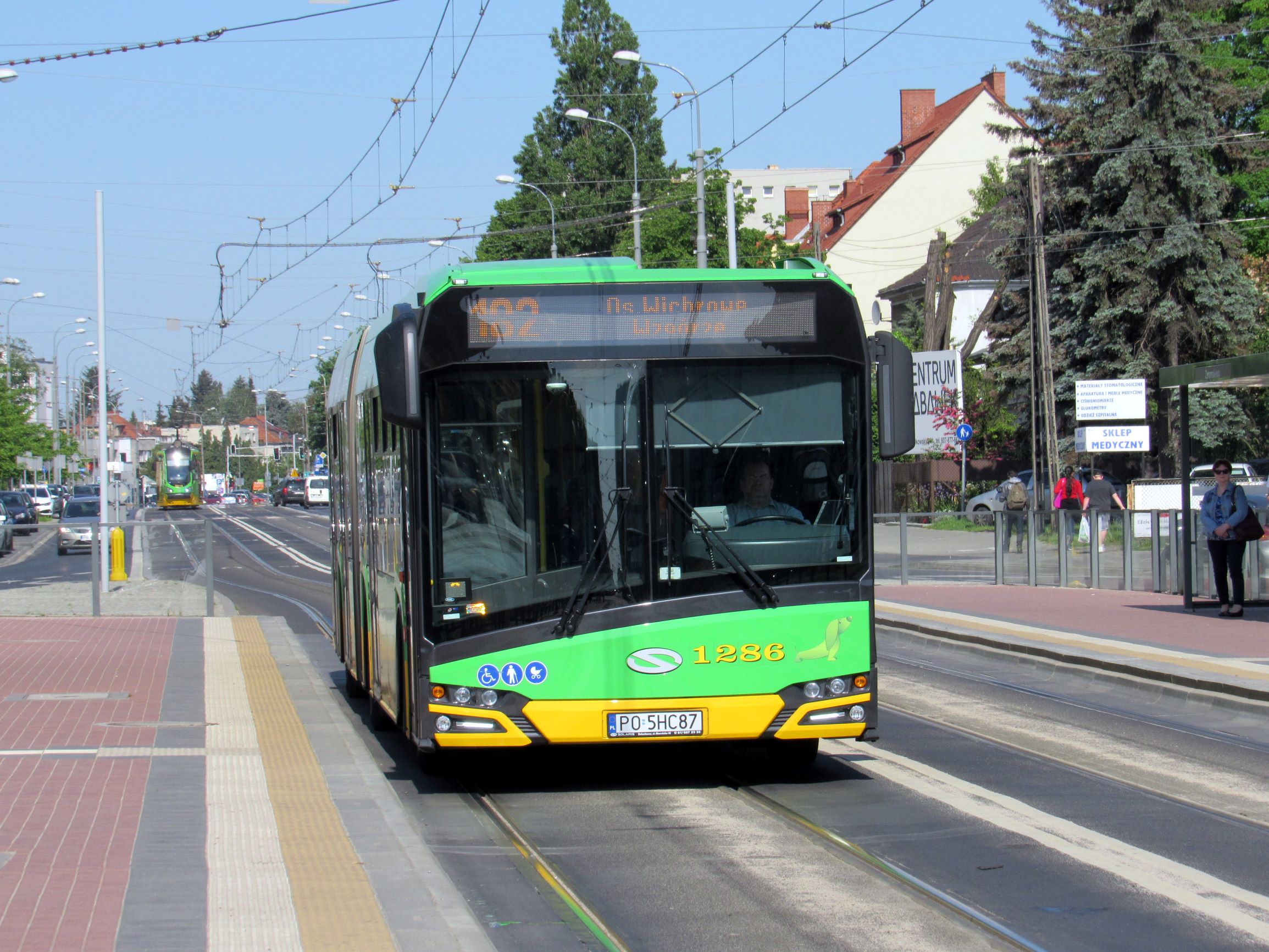 Budowa ładowarek dla autobusów elektrycznych na terenie dworca Górczyn – do 23 września - zmiany dla linii nr 149, 175, 180, 182, 610, 614, 616, 701, 702