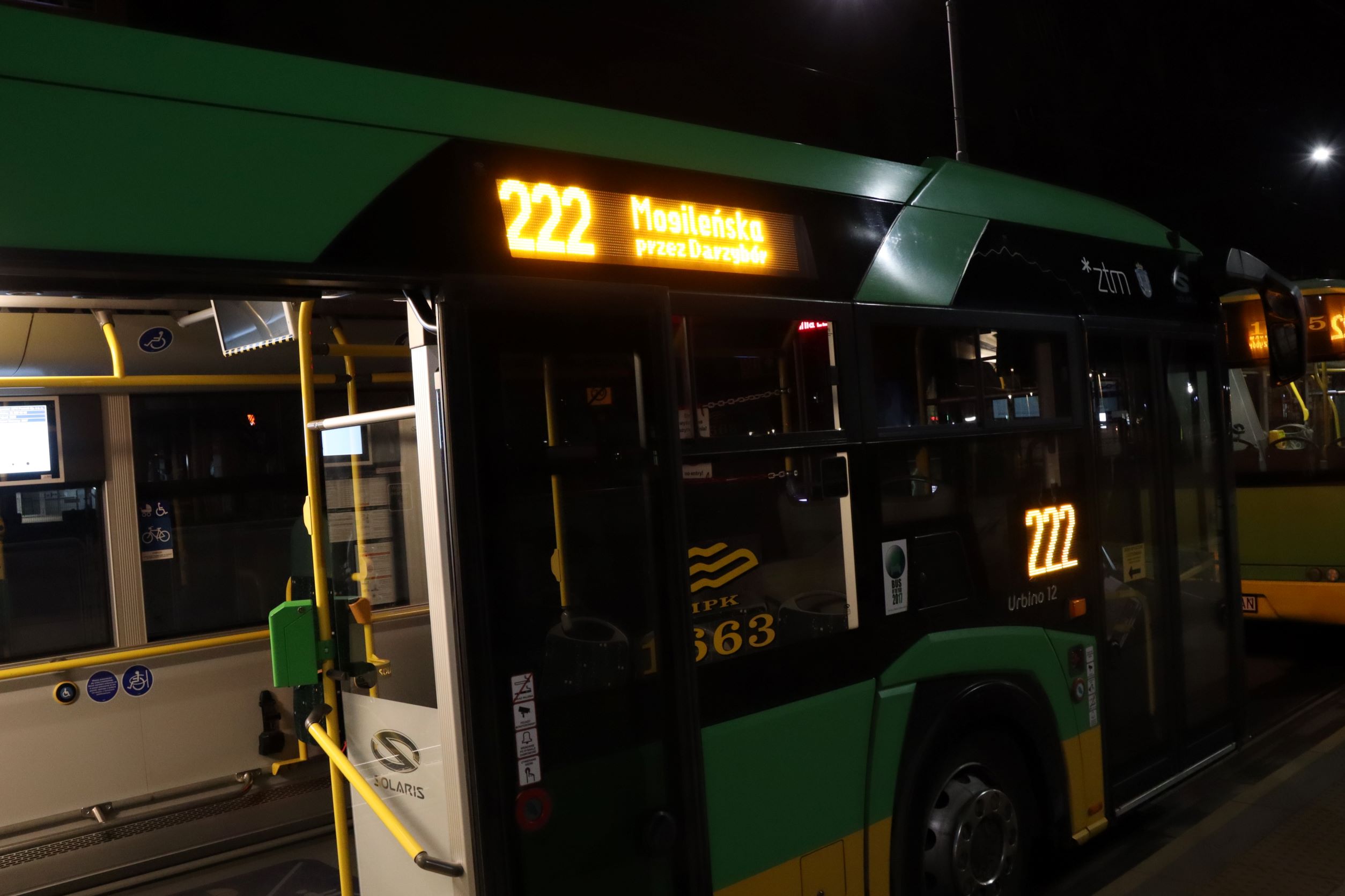 Linie nr 212 i 222 - zmiana lokalizacji przystanku 