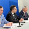 Od lewej: Tomasz Łapszewicz, Mariusz Wiśniewski, Wojciech Tulibacki
