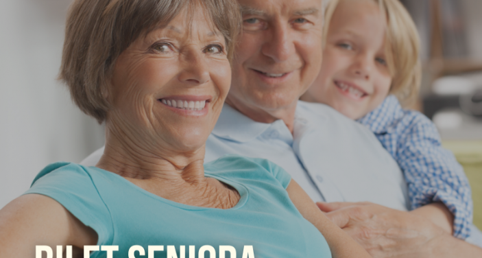 Z okazji zbliżających się Dni Babci i Dziadka zachęcamy wszystkie Seniorki i Seniorów do korzystania z Biletu Seniora